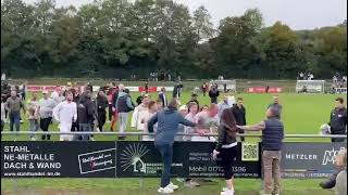 Schlägerei beim Fußball ⚽ in Bad Schussenried gegen Biberach 4 [upl. by Nelyaw]