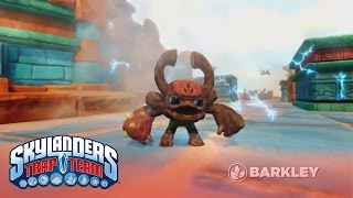 Meet the Skylanders Barkley l Skylanders Trap Team l Skylanders [upl. by Idolah]