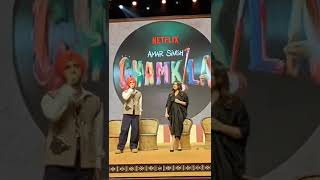 Parineeti Chopra and Diljit Dosanjh Sing Together chamkila [upl. by Areehs428]