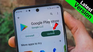 Play store update kaise kare  How to update google play store 2024 [upl. by Eninnej]