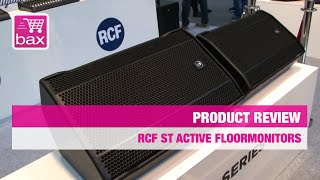 Musikmesse 2015  RCF ST Active Floormonitors [upl. by Eiffe]