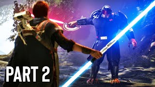 Star Wars Jedi Fallen Order Gameplay Walkthrough Part 2 DOUBLE BLADED LIGHTSABER [upl. by Nananne]