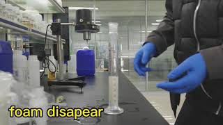 defoamer test [upl. by Surazal31]