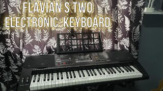 Flavian S Two  Electronic Keyboard Untuk Pemula Beginner [upl. by Ayekel]