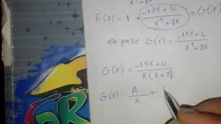 algebre 1 exercice 17 les fractions rationnelles [upl. by Pietra133]