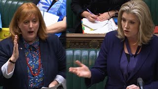 Penny Mordaunt scolds SNP for ‘mocking’ English flag [upl. by Elleynad]