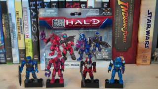 Halo Mega Bloks 96975 Versus Battle Pack Review [upl. by Erena793]