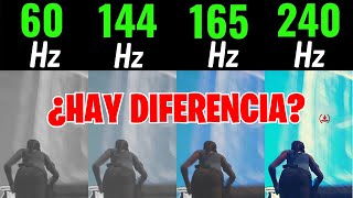 60hz vs 144hz ¿Hay DIFERENCIA  Fortnite Fps [upl. by Crisey]