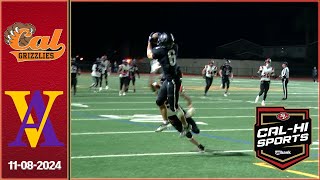 HIGHLIGHTS California at Amador Valley Football 11824 [upl. by Joub122]