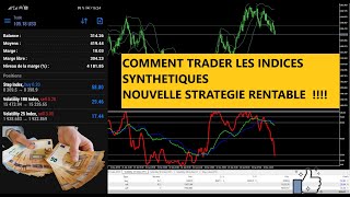 INDICE SYNTHÉTIQUE  comment trader avec cette stratégie [upl. by Adyahs893]