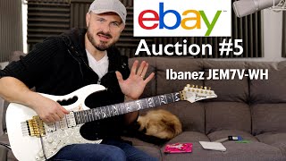 The Iconic Ibanez JEM7VWH eBay Auction 5 [upl. by Stanfield]