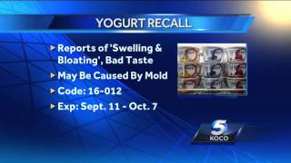 Chobani Yogurt recall [upl. by Eidnar]