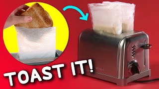 Making toasted sandwiches is easy with ToastIt Toaster Bags 2Pack [upl. by Corsetti]