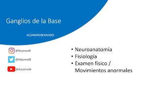 Ganglios de la BASE prt 3 examen físico clonus corea temblores tremors atetosis y balismo [upl. by Teodoro]