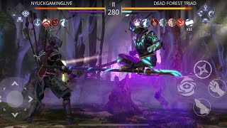 Shadow fight 3  How to defeat Autumn Festival Event Revenge Of The Forrest Forrest Normal mode [upl. by Burrell]