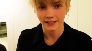 En hälsning från Ulrik Munther innan finalen av Melodifestivalen 2013 [upl. by Mini]