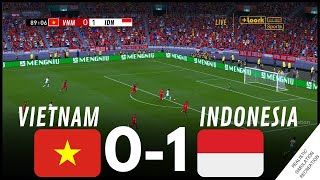 AsiaCup2023 TIMNAS INDONESIA 10 VIETNAM • RINGKASAN • Simulasi dan Rekreasi Video Game [upl. by Grevera]