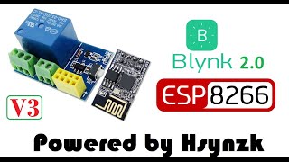 Esp8266 Blynk 20 Uzaktan Role kontrol Etme I ESP826601S I IoT Control [upl. by Martina888]