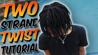 How To Do Two Strand Twist on Natural Hair [upl. by Giesser]