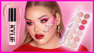 KYLIE COSMETICS 2019 Valentines Day Collection REVIEW  Face Match [upl. by Aenel]