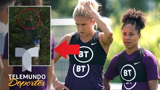 ESPÍA entre las matas crea un rollo en el Mundial Femenino  Telemundo Deportes [upl. by Ndnarb337]