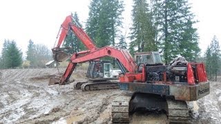 Poclain GC120 Excavator pt 1 of 2 [upl. by Ferrigno476]