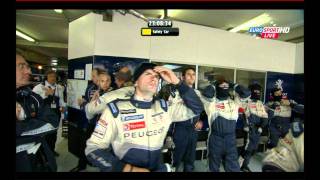 24h LeMans 2011  McNish Crash [upl. by Leach447]