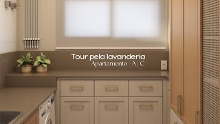 Tour Lavanderia  Apartamento A  C [upl. by Kazim495]