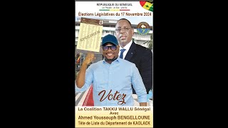 UNE HEURE POUR CONVAINCRE AVEC AHMED YOUSSOUF BENGELLOUNE  COALITION TAKKU WALLU SENEGAL [upl. by Lacie]