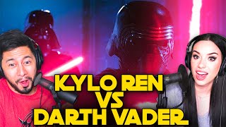 Kylo Ren vs Darth Vader  FORCE OF DARKNESS  A Star Wars FanFilm  REACTION wcarlyking [upl. by Marcin]