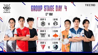 MSC 2024 MM Qualifier Group Stage Day 4 [upl. by Siusan355]