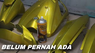 JADI WARNA GINI  CANDY YELLOW  EAGLE EYE Repaint Body Mio Sporty 5tl [upl. by Isoais]