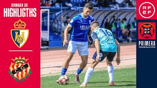 Resumen PrimeraFederación  SD Ponferradina 01 Gimnàstic de Tarragona  Jornada 30 Grupo 1 [upl. by Allenad]