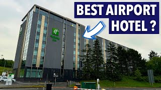 HOLIDAY INN Manchester Airport  Room Tour amp Review [upl. by Auqinal732]