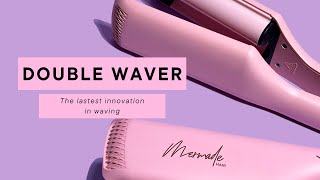 Mermade Hair™️ Presents Double Waver  The Newest Innovation In Soft Lush amp Dreamy Waves [upl. by Ahsimit]