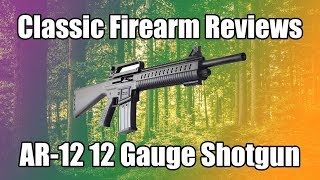 Classic Firearms Reviews  AR12 12ga Shotgun Live Fire and Review [upl. by Eiramllij]