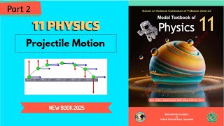 Projectile motion class 11  New federalboardphysics [upl. by Eemaj394]