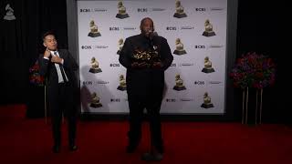 KILLER MIKE Backstage At The 2024 GRAMMYs [upl. by Zetnom]