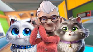 Granny is Getting 2 NEW CATS  I Am Cat VR [upl. by Eissel506]