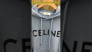 Fashion and exquisite CELINE COTTON FLEECE LOOSE HOODIE from BOOTSFY hoodie shirts Celine [upl. by Borer]