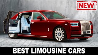 9 Limousine Cars with Longest Wheelbases in 2022 Stretched 4Door Flagships [upl. by Ardnazxela]