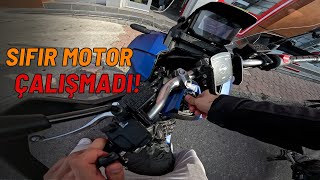 MOTOR ANAHTARI OKUMUYOR   HEDİYE KASK ALDIM  MOTOVLOG12 [upl. by Emina]