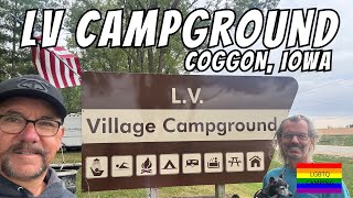 LV CAMPGROUND  COGGON IOWA  GAY CAMPGROUND [upl. by Gawain]