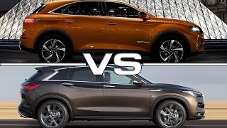 2018 DS7 Crossback vs 2019 Infiniti QX50 [upl. by Wassyngton]