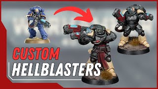 Hellblasters made JUICY  Warhammer 40K ConversionKitbash [upl. by Pet]