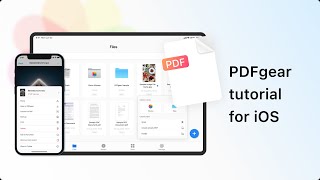 The Ultimate PDF Solution for iOS  PDFgear Tutorial [upl. by Neel]