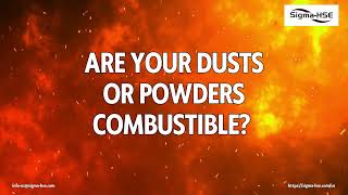 Is my dust COMBUSTIBLE [upl. by Meehan449]