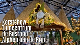 Kerstshow Tuincentrum de Bosrand Alphen aan de Rijn ⭐⭐⭐⭐⭐ 2024 part 1 [upl. by Roeser416]