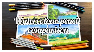 The great watercolour pencil comparison video [upl. by Sylvester170]