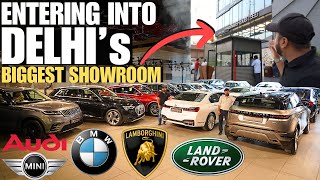 Biggest Preowned Luxury Car SHOWROOM In Rajouri Garden Delhi [upl. by Darbee39]